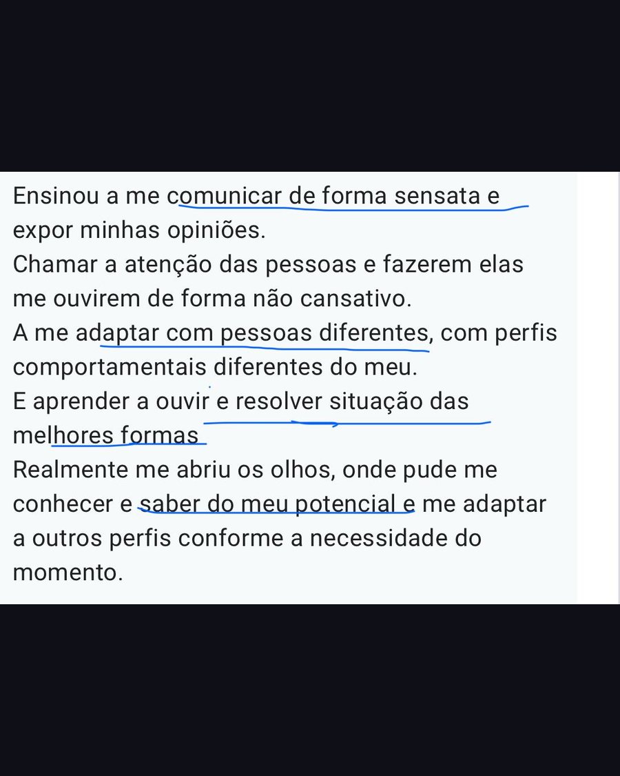 Depoimento de participante 4